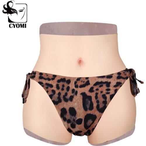 6th No Oil Upgrade Silicone Boxers Fake Vagina Sexy Buttock Butterfly Vagina Underwear for Crossdresser Drag Queen increase hip