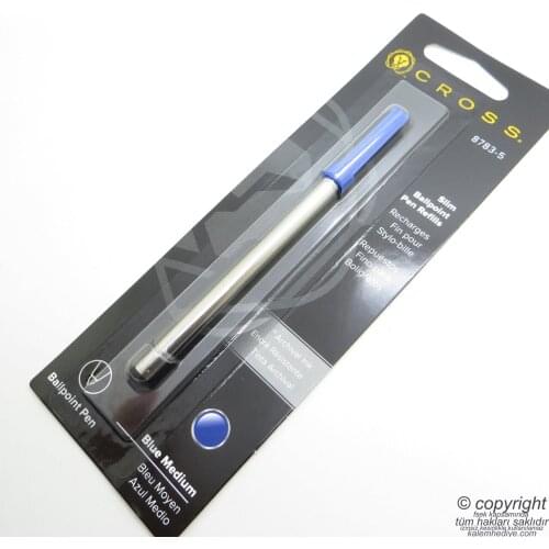Cross 8783-5 Click Ball Pen Refill Blue