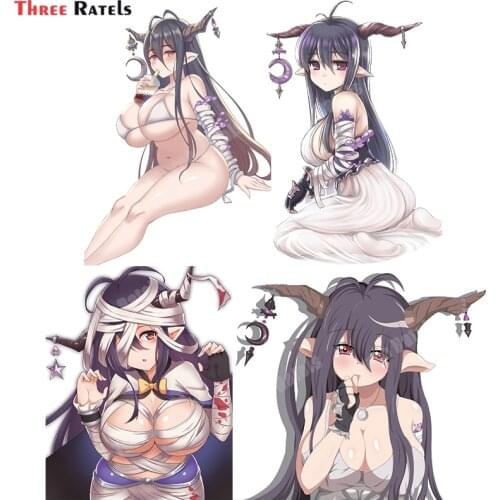 Three Ratels B121 Danua Granblue Fantasy Anime Auto Accessories Hentai Sexy Girl Custom Car Sticker Window Wall Decal