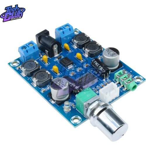 TPA3118D2 Digital Amplifier Board Amplificador Dual Channel Audio Amplifier Board 45W*2 DC 12V 24V 28V 3A for 4-8ohm Speaker Amp