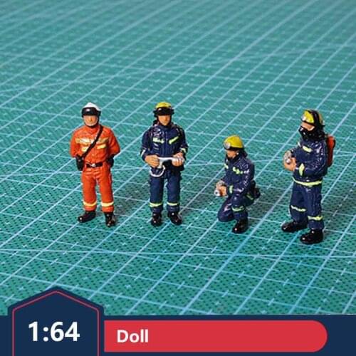 Tui Yi produced 1:64 Chinese firefighter dolls rescue firefighting dolls fire brigade