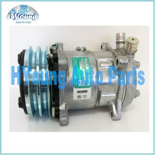Universal ac compressor SD5H14 4506 4507 4652 5407 6627 6665 AT262559 2PK 132mm 24v VERT O-RING