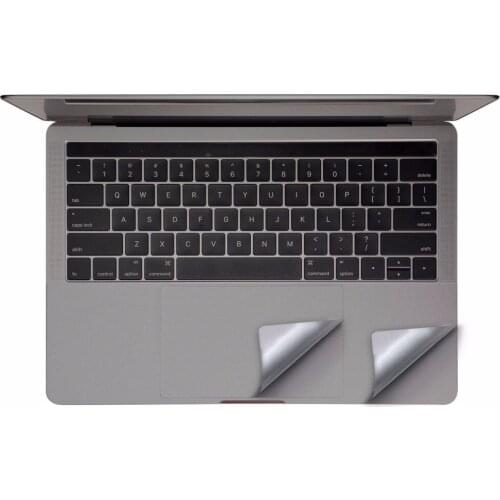 Full Guard Wrist Pad Rest Cover Skin For 2020 Macbook Air13 A2179 Touch Bar 13 15 ( model : A1706/A1989/A2159/A1707/A1990 )-Gray