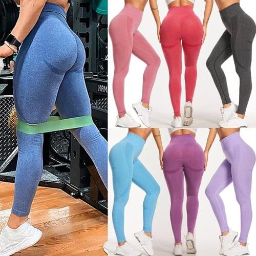 FITTOO Workout Gym Legging Seamless Leggings Women Sport Pants Butt Booty Push Up Pant High Waist Fitness Pant Yoga Leggings