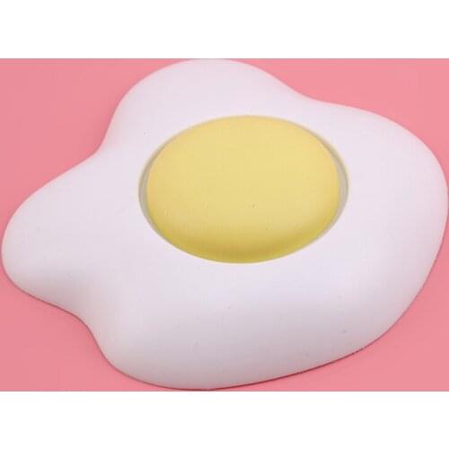 2020 Creative Wall Thickening Mute Cute Pouch Egg Shape Plastic Handle Door Lock After The Protection Pad Wall Stickers 1PC