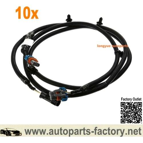 10pcs Fog Lamp Light Jumper Wiring Harness for 2002-2008 Dodge Ram 1500