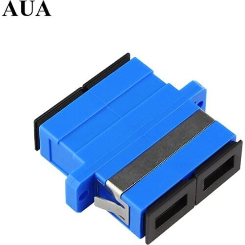 50pcs/lot SC to SC/PC Singlemode Duplex Coupler Fiber Optic Adapter Connector