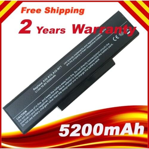 Laptop Battery For Asus A32-N71 A32-K72 K72 K72F K72D K72DR K73 K73SV K73S K73E N73SV 6 Cells