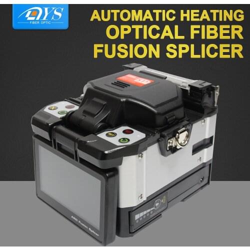 S1 Automatic Fusion Splicer Machine Fiber Optic Fusion Splicer Cleaver Kits for Bare Fiber/Drop Cable/Pigtail
