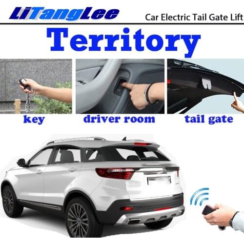LiTangLee Car Electric Tail Gate Lift Tailgate Assist System For Ford Territory 2019~2020 Remote Control Trunk Lid