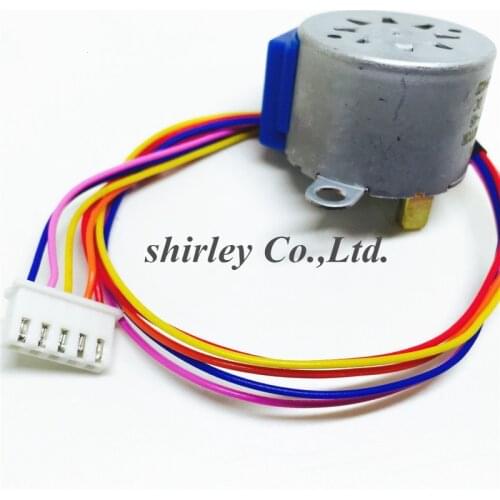 Free shiiping 10PCS 28BYJ-48 DC 12V Reduction Step Gear Stepper Motor 4 Phase 28BYJ 28BYJ48 for arduino DIY Kit