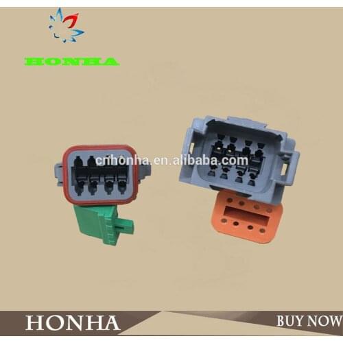 DJ3081Y-1.6-11/ 21 Deutsch series 1.6mm pitch plug 8 pin waterproof sealed electrical connector auto socket