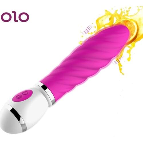 OLO Dildo Vibrator 360 Degree Rotation Sex Toys For Women Clitoral G Spot Stimulator Female Masturbator 12 Speed Magic Wand
