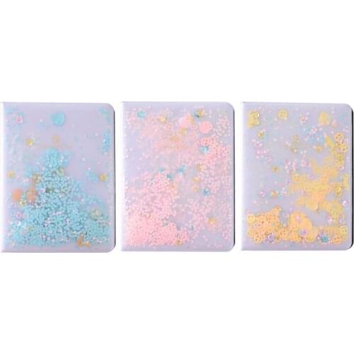 64 Pockets 3 Inch PVC Quicksand Sequin Photo Book Album For Instant Polaroid Fujifilm Instax Mini Film Dropshipping