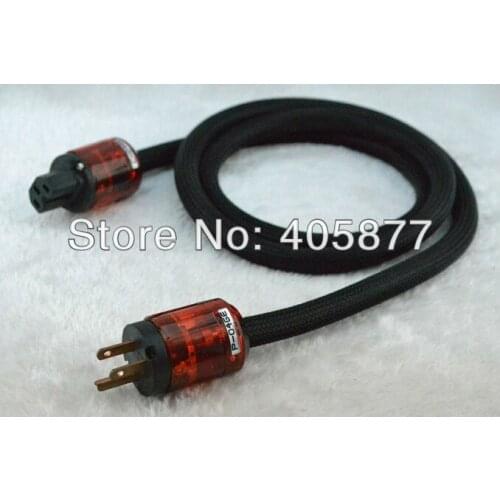 Hi-End pure copper US audio Power cable with P046+C046 US power plug cable 1.5M