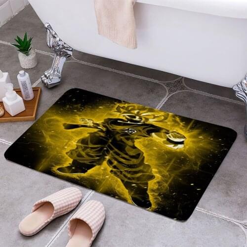 Son Goku Dragonball 3D Print Doormats Rectangle Non-Slip DoorMat Bedroom Kitchen Entrance Print Door rugs Dropshipping