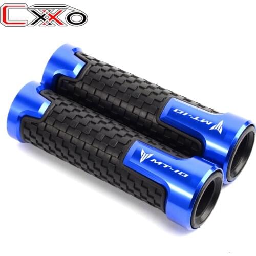 Top selling Motorbike Handlebar Grips 22mm 7/8 RubberAccessories Hand Grip For YAMAHA MT10 FZ10 MT-10 FZ-10 2016 2017 2018