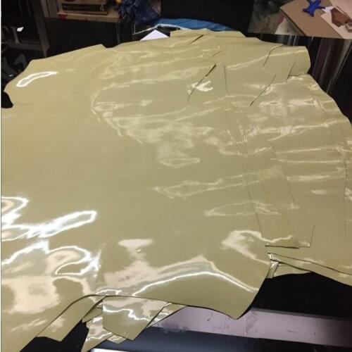 Genuine Sheepskin Fabric Full Grain Leather Colorful Smooth Soft Sheep Skin Glossy Sewing Material for Shoe Handbag Free Shippin