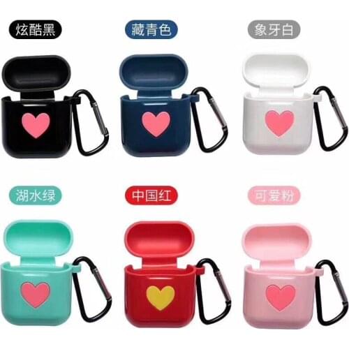 New shell for Airpods Soft silicone Cover colorful Protective for Air pods soft protective case bluetooth Earphone