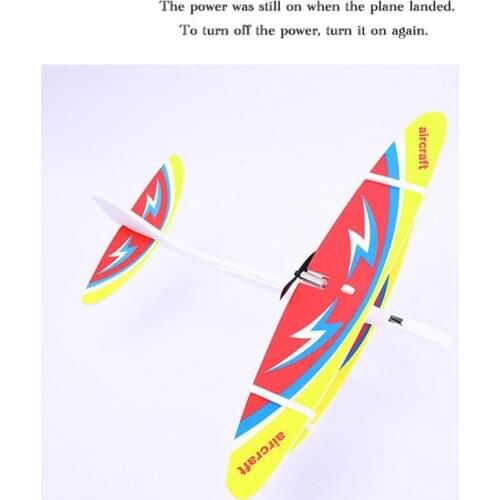 The New Electric Capacitor Usb Charging Hand Throw Aircraft Su-27 Fighter For Children Light Maneuver Foam With Toy Model M1J7
