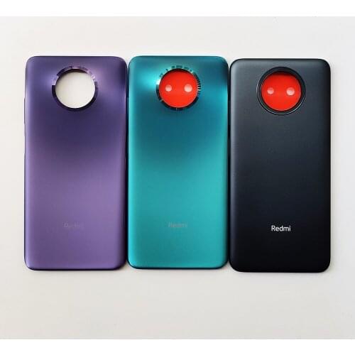 Original Back Cover For Xiaomi Redmi Note 9T Battery Cover Back Housing Rear Door Case Replacement Parts With Volume Button