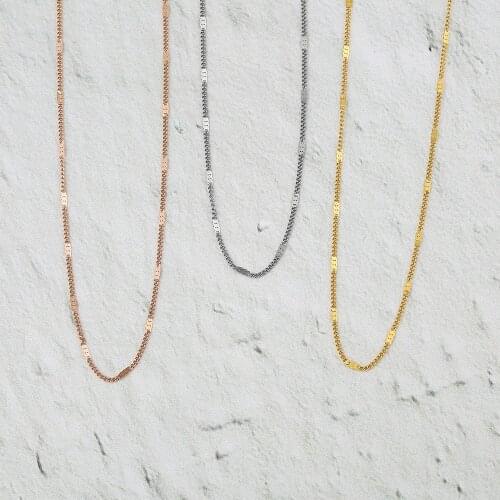 Mavis Hare SURPRISE BOX MEDIUM Choker NECKLACE Stainless Steel Clavicle Chain kette Minimalist Jewelry as Woman Gift 10pcs/lot