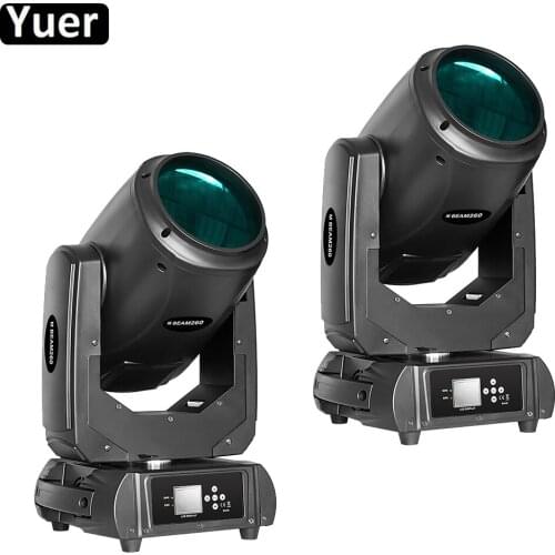 2Pcs/Lot 260W Beam Spot 2IN1 Moving Head Light DMX512 DJ Disco Stage Effect Lighting Strobe For Wedding Party Bar Club Lights