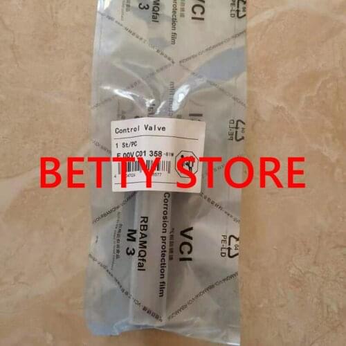 High quality control valve F00VC01358 for injector 0445110291 0445110359 0445110386 0445110409