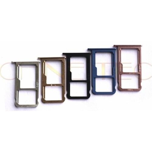1pcs Nano SIM/ Micro SIM Card reader Tray Holder Micro SD Card Slot Holder Adapter for Huawei Ascend P10