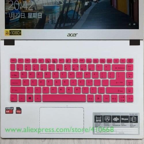 14 inch Keyboard Cover Skin Protector For Acer Aspire 3 A314-31 ES1-433G A314 E1-410/422/432/470/472 ES1-411 E5-421 V3-471 G