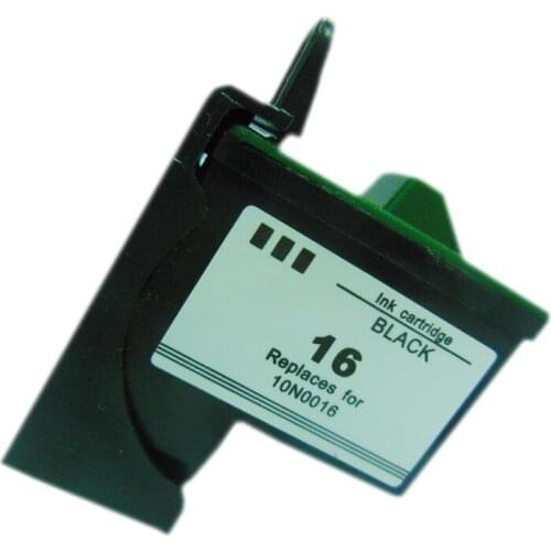 For Lexmark 16 10N0016 Black Ink Cartridge X1180 X1185 X1190 X1196 X1250 X1270 X2225 X2230 X2250 X3300 X3315 X72 X74 X75 M Z13