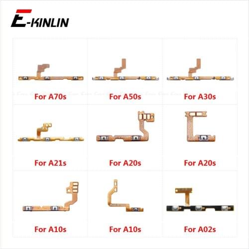 Switch Power ON OFF Button Flex Cable Ribbon For Samsung Galaxy A71 A51 A70s A50s A30s A20s A20e A10s Mute Silence Volume Key