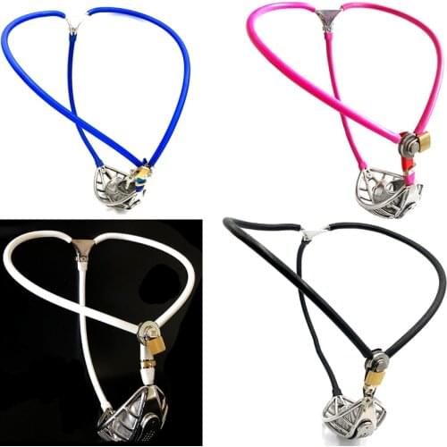 2021 Stainless Steel Male Underwear,Metal Chastity Belt,Cock Cage,Penis Rings,Chastity Device,Restraint BDSM Sex Toys for Man