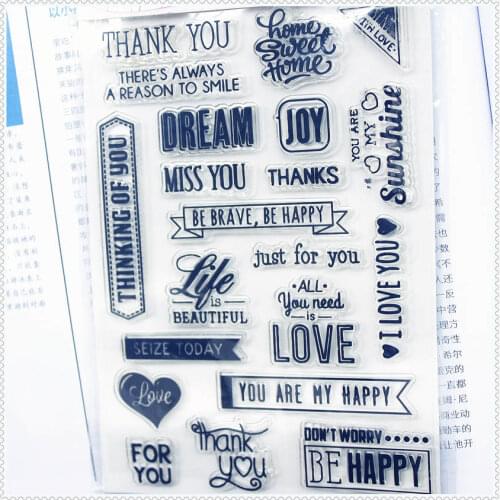 PANFELOU 11.3*15.56cm mosquito series Transparent Silicone Rubber Clear Stamps cartoon for Scrapbooking/DIY wedding album