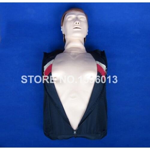 Half-Body CPR Training Manikin Simulator, Adult First aid Model