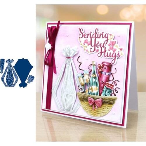 Cellophane Wrap Metal Cutting Dies for Scrapbooking and Card Making New 2019 die cuts