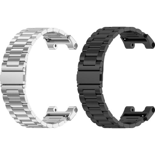 Stainless Steel Smart Watch Strap Band Replacement for Huami Amazfit T-Rex Pro/Amazfit T-Rex Smartwatch Accessories