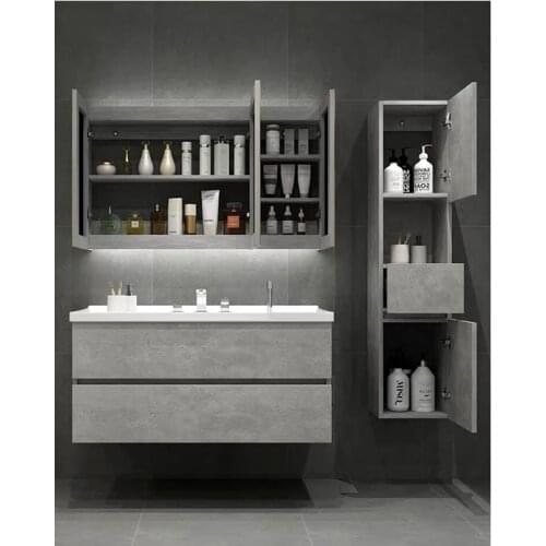 Intelligent Nordic bathroom ark combination of contemporary and contracted the sink cabinet basin cabinet bathroom wash gargle b