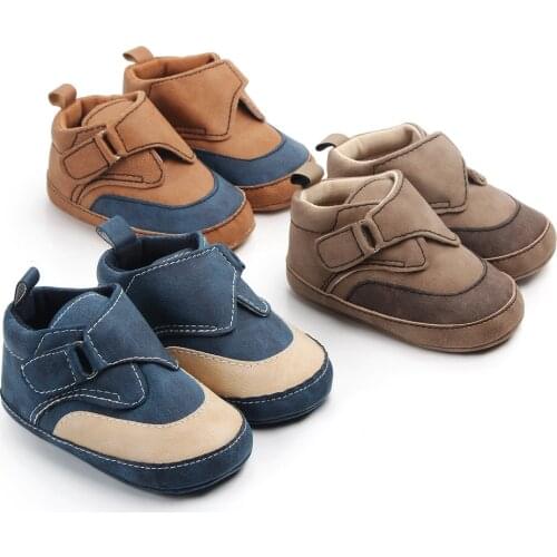 Vintage Baby Boy Shoes Leather Toddler Infant Loafers Shoes Autumn Newborn Baby Casual Shoes Cotton Soft Sole Baby Moccasins
