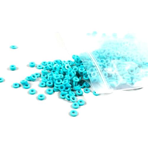 1000Pis Separators Orthodontic Elastic Rubber Bands Ties Dental Teeth Gap Blue Separator Non-Latex Brackets Archwires Molars