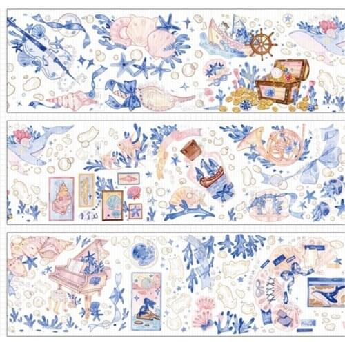 1 Loop 7cmx100cm Pirates of the Caribbean Washi Tape Sample Pet Cm Special Oil Collage