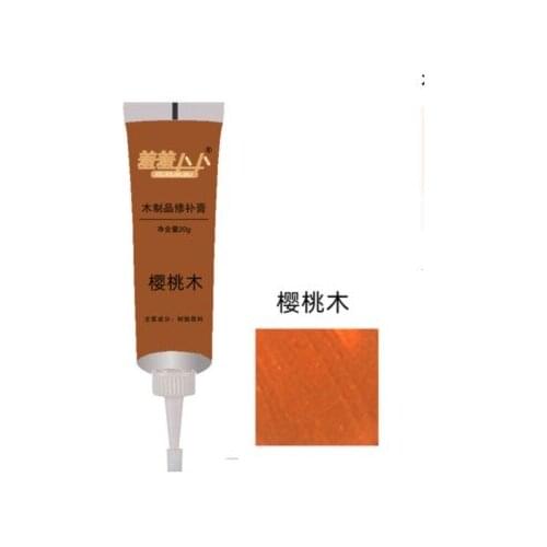 10pcs 20g/pcs Cherry Color Wood Repair Fluid Furniture Paste Repair Paint Wood Products Restoration