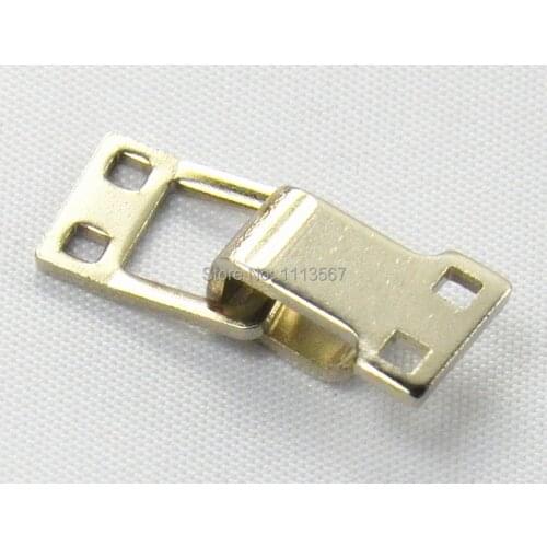 100piece Craft Antique Bronze Metal Waist Extender Hooks & Eyes Clasps Button Sewing On Garment for Clothes Hooks 25mm K123