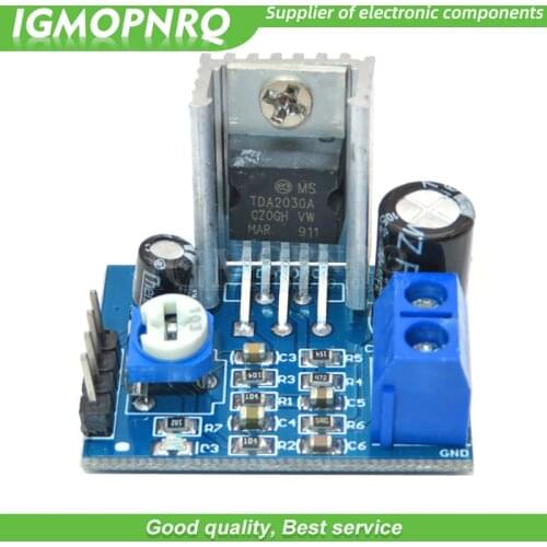 5pcs 6-12V Single Supply TDA2030A TDA2003 Audio Amplifier Board Module TDA-2003