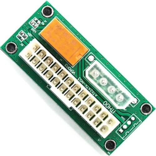 Power Supply Adapter Connector 4PIN Dual Relay for Bitcoin Computer Peripherals Dual Power Supply To Start The Riser Card
