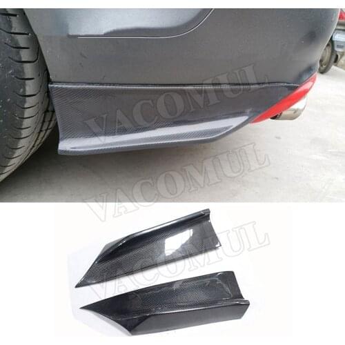 Carbon Fiber Rear Bumper Lip Splitters Spoiler for Audi A7 2013-2016 Car Styling