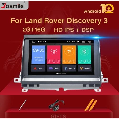 Android 10.0 Car Radio Multimedia Player For Land Rover Discovery 3 LR3 L319 2004~2009 Stereo GPS Navigation AudioStereo2GB NAVI