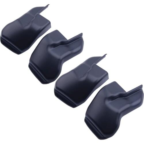 4Pcs Black Anti-dust Seat Bracket Fixing Bolt Cover Trim Moulding Car Plastic Fit for Toyota Tacoma 2016 2017 2018 2019 2020