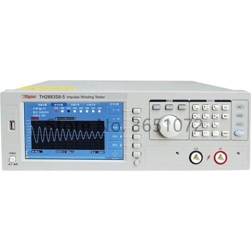 TH2883S8-5 Voltage Output 100V-5000V 8 Channels Impulse Winding Test Instrument