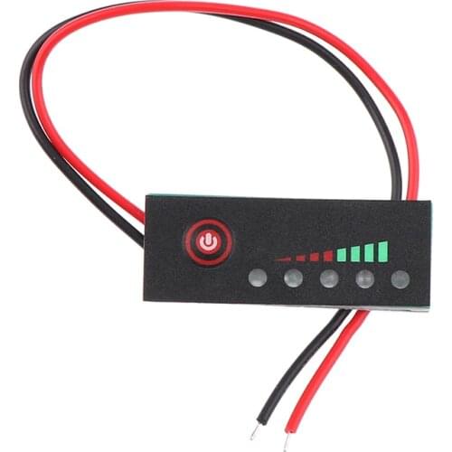 12V 1/2/3/4/5/6/7S 18650 Lipo Battery Indicator Tester LCD Display Meter
